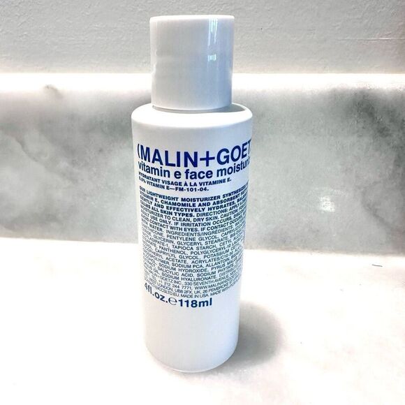 NWT everyday essential. 4oz Malin and Goetz Vitamin E Moisturizer - Picture 1 of 2
